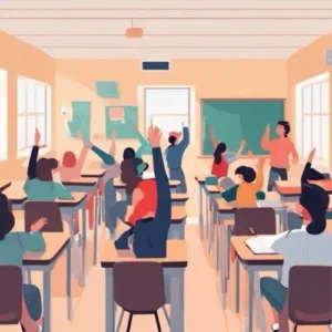 classroom illustration